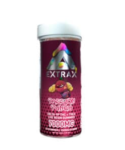 Delta Extrax Adios Delta 9P THC + THCA Live Resin Gummies
