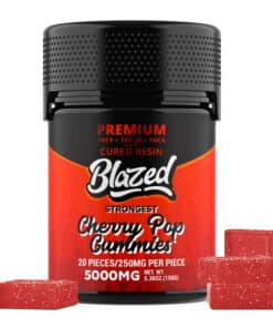 Blazed Cured Resin THCA + Delta 9P Gummies